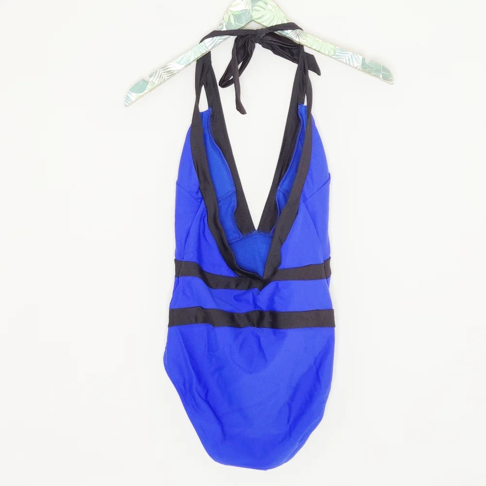 NWT Ted Baker Ralinda Blue One Piece Swimsuit - Picture 3 of 7